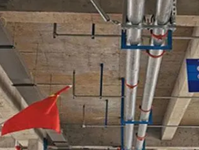 绵竹管廊支架的安装方法